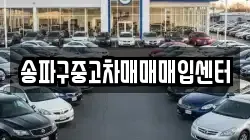 송파구중고차매매매입센터