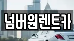 넘버원렌트카