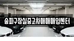 송파구잠실중고차매매매입센터