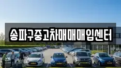 송파구중고차매매매입센터