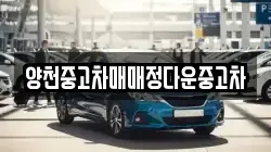 양천중고차매매정다운중고차