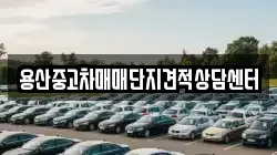 용산중고차매매단지견적상담센터