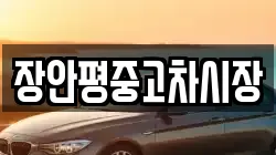 장안평중고차시장