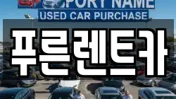 푸른렌트카