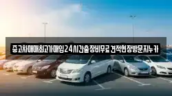 중고차매매최고가매입24시간출장비무료견적현장방문지누카