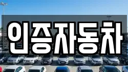 인증자동차