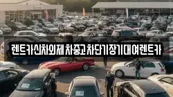 렌트카신차외제차중고차단기장기대여렌트카