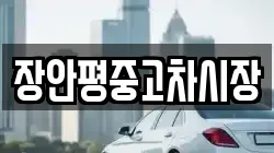 장안평중고차시장