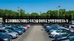 중고차매매최고가매입24시간출장비무료견적현장방문지누카