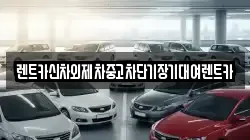 렌트카신차외제차중고차단기장기대여렌트카