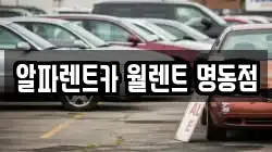 알파렌트카 월렌트 명동점