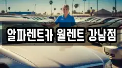 알파렌트카 월렌트 강남점