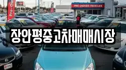 장안평중고차매매시장