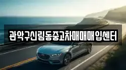 관악구신림동중고차매매매입센터