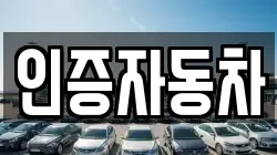 인증자동차