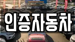 인증자동차