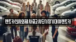 렌트카신차외제차중고차단기장기대여렌트카