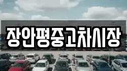 장안평중고차시장