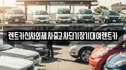 렌트카신차외제차중고차단기장기대여렌트카
