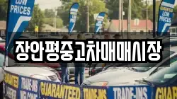 장안평중고차매매시장