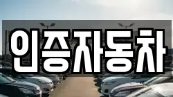 인증자동차