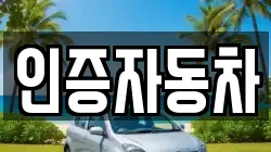 인증자동차