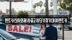 렌트카신차외제차중고차단기장기대여렌트카