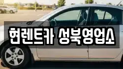 서울 성북구 동선동2가 렌트카,단기렌트카,장기렌트카,중고차,중고차매매,중고차매입