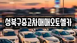 성북구중고차매매오토셀카