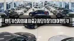 렌트카신차외제차중고차단기장기대여렌트카