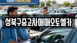 성북구중고차매매오토셀카