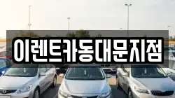이렌트카동대문지점