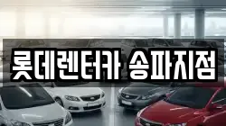 롯데렌터카 송파지점