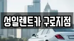 성일렌트카 구로지점