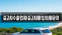 중고차수출업체중고차매입시세문의