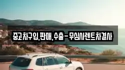 중고차구입,판매,수출-무심사렌트차결사