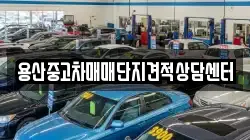 용산중고차매매단지견적상담센터