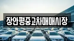장안평중고차매매시장