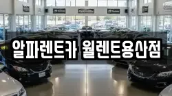 알파렌트카 월렌트용산점