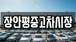 장안평중고차시장