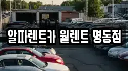 알파렌트카 월렌트 명동점