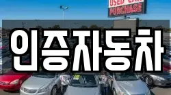 인증자동차