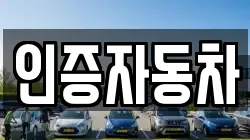 인증자동차