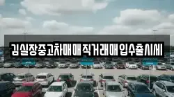 김실장중고차매매직거래매입수출시세