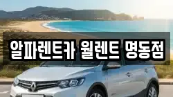 알파렌트카 월렌트 명동점