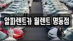 알파렌트카 월렌트 명동점