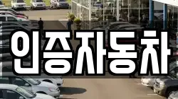 인증자동차