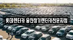 롯데렌터카 용산장기렌터카전문지점