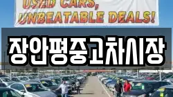 장안평중고차시장