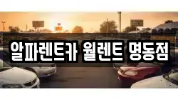 알파렌트카 월렌트 명동점